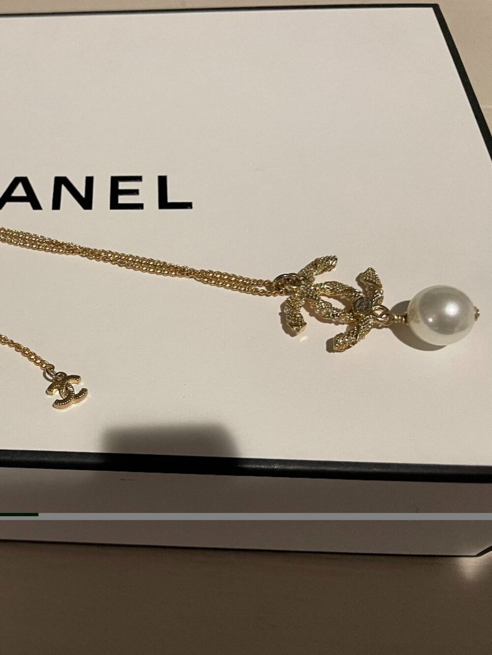 Authentic Chanel Pearl Necklace